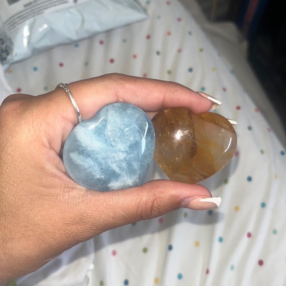 Crystal heart bundle